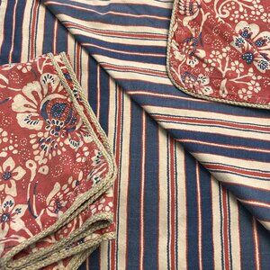 Ralph Lauren Queen 5-piece Duvet Cover set with 2 shams & 2 Queen Denim shams